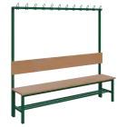 SVJ - 200 stěna jednostranná věšáková RAL 6029 - zelená